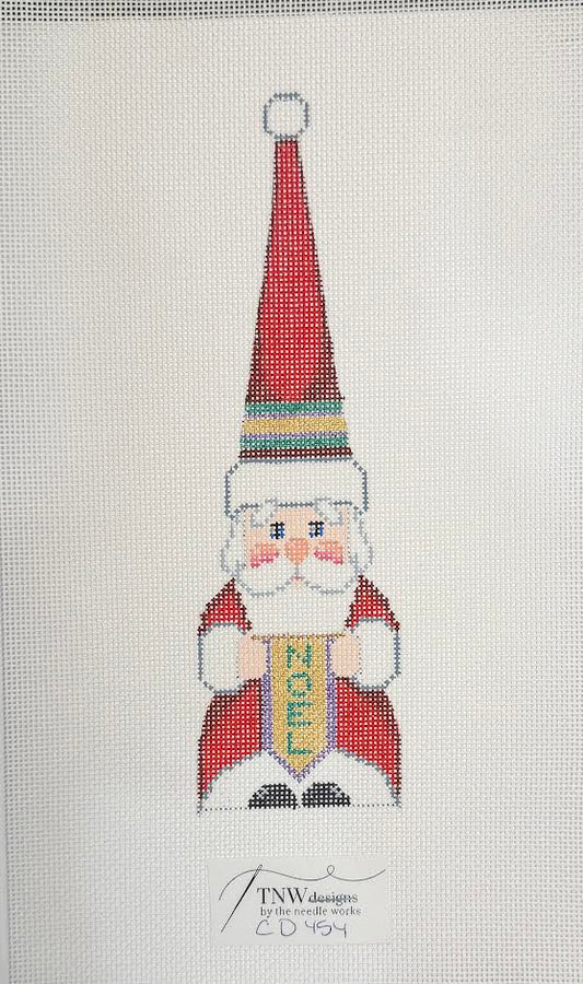Santa with Cone Hat, Noel by Carol Dupree