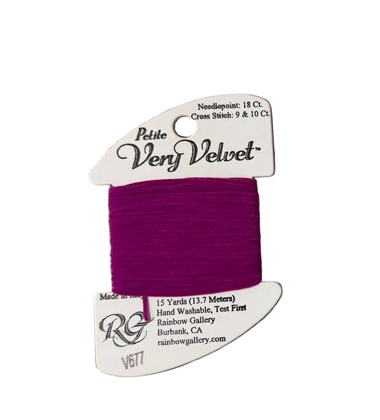V677 Dark Fuchsia - Petite Very Velvet
