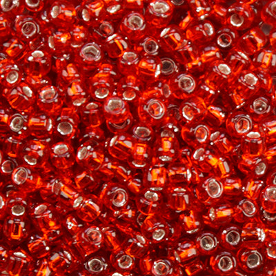 Sundance Beads Size 14/15 Bright Red #11A