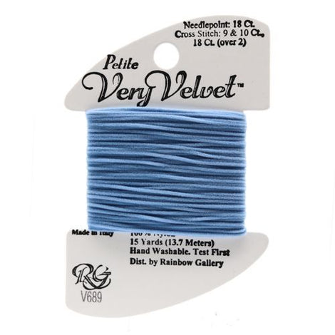 Petite Very Velvet Pastel Light Blue - V689