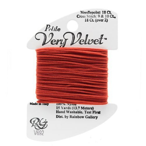 V692 Paprika - Petite Very Velvet