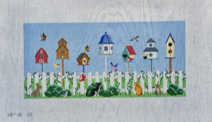 Birdhouse Garden -by Susan Roberts