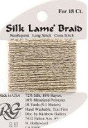 Silk Lame' Braid - Camel SL60