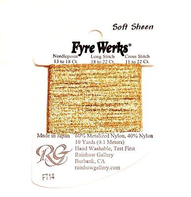 FT14 - Vatican Gold - Fyre Werks Soft Sheen