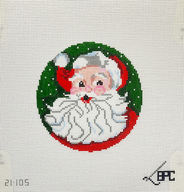 Classic Santa 5.25" by Blueberry Point Canvas
