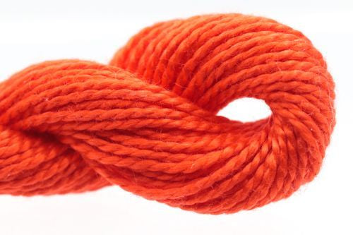 DMC 5 Pearl Bright Orange Red-606