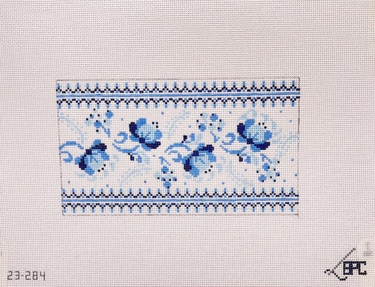 Blue Chinoiserie Purse insert by Blueberry Point