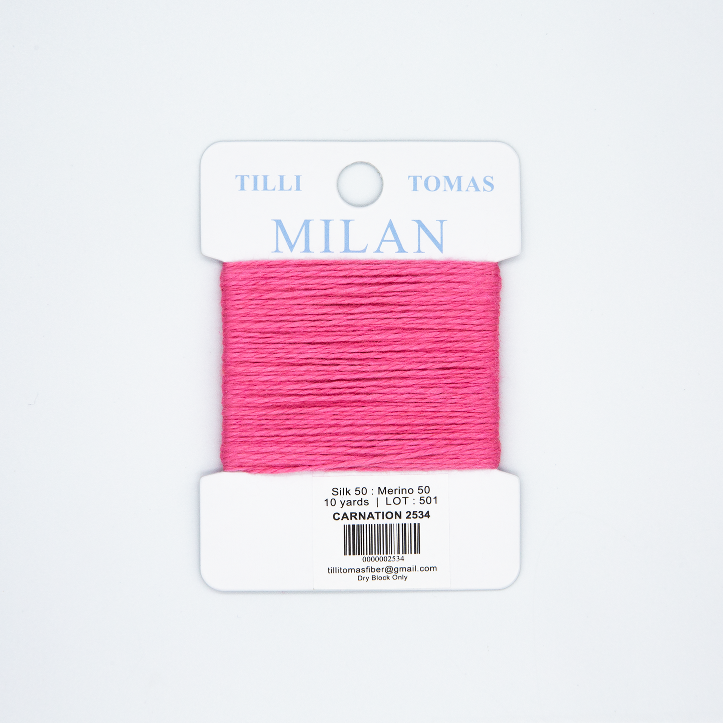 Milan Card - Carnation 2534