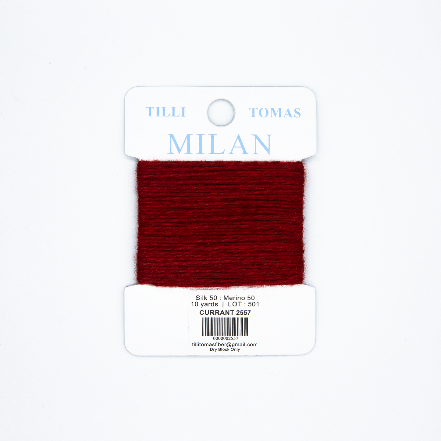 Milan Card - Currant 2557