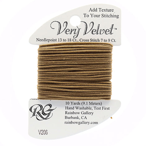 V206 Tan - Very Velvet