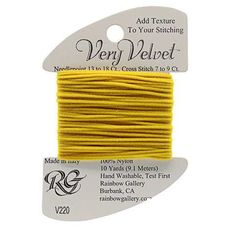 V220 Yellow - Very Velvet