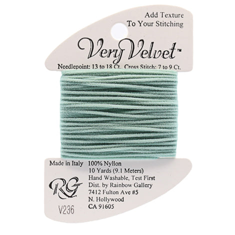 Very Velvet- Lite Sea Green V236