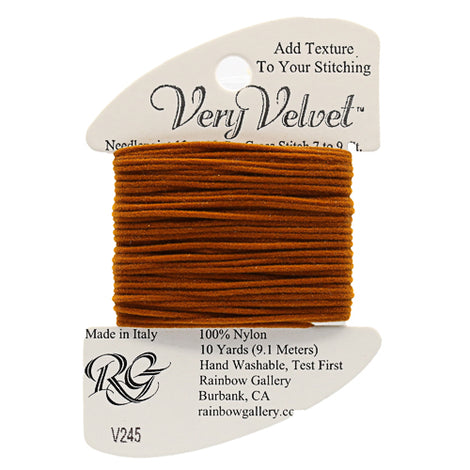 V245 Dark Gold Brown - Very Velvet