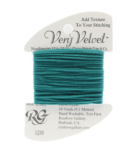 Very Velvet- Teal V249
