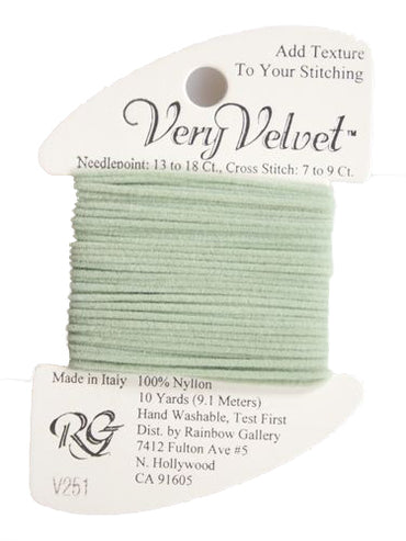 Very Velvet - Sage Green V251