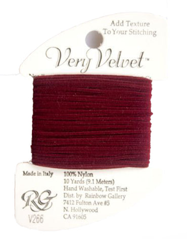 V255 Dark Red - Very Velvet