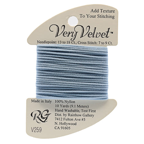 Very Velvet- Pale Blue V259