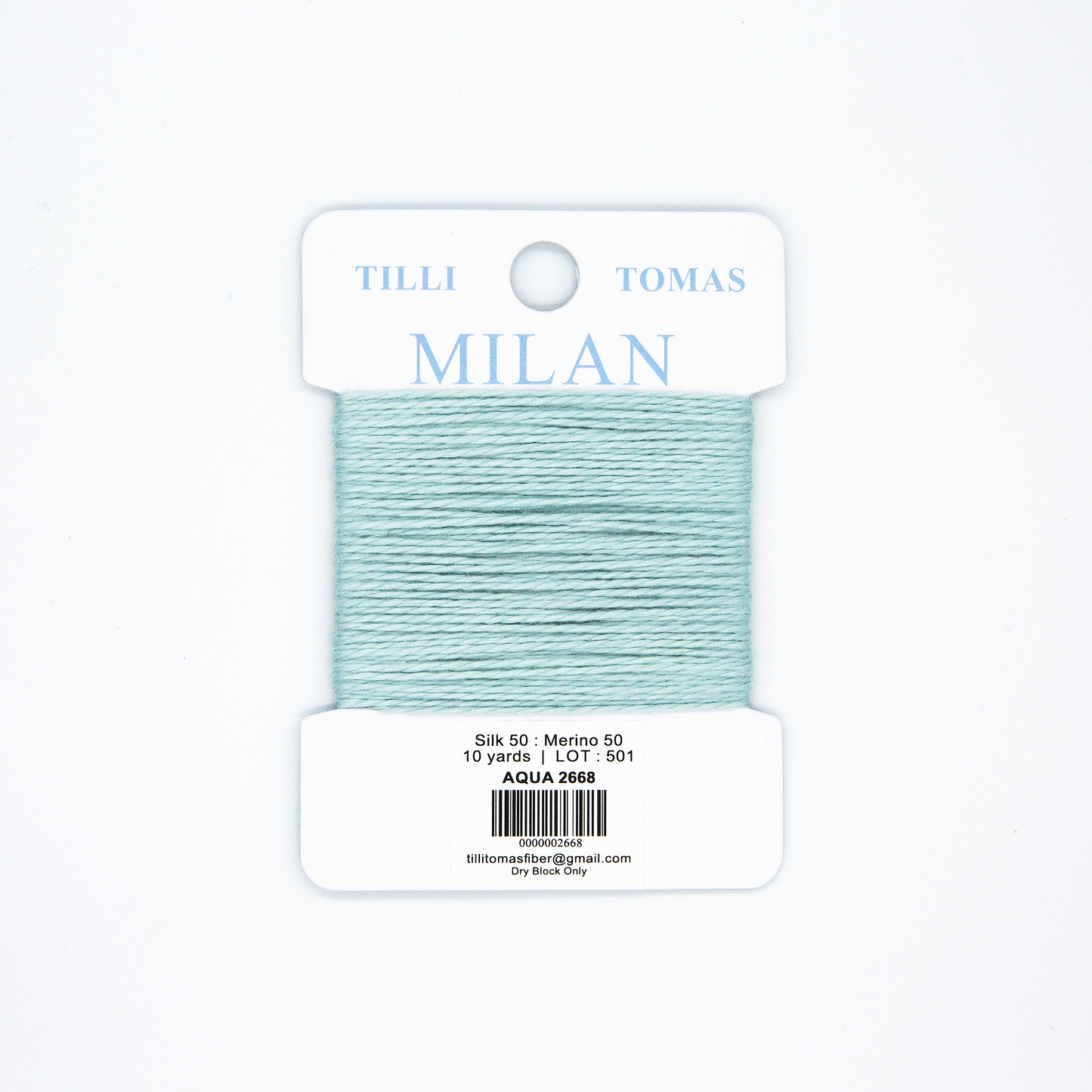 Milan Card - Aqua