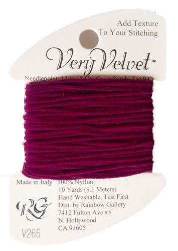 V265 Dark Raspberry - Very Velvet