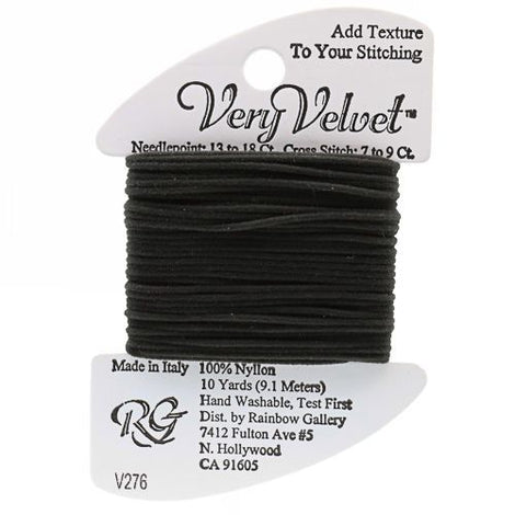 V276 Charcoal - Very Velvet