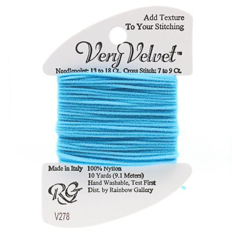 Very Velvet- Turquoise V278