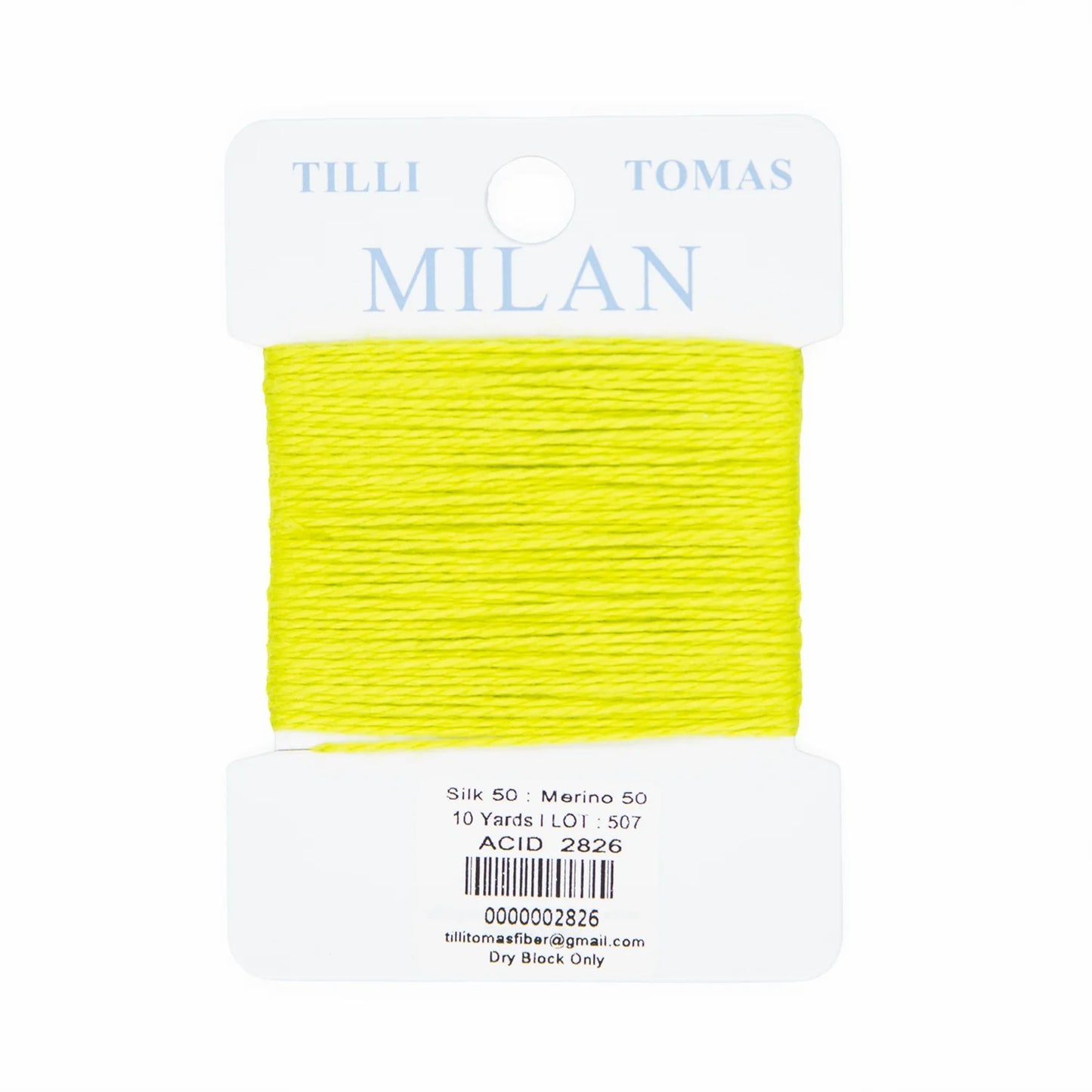 Milan Card - Acid 2826