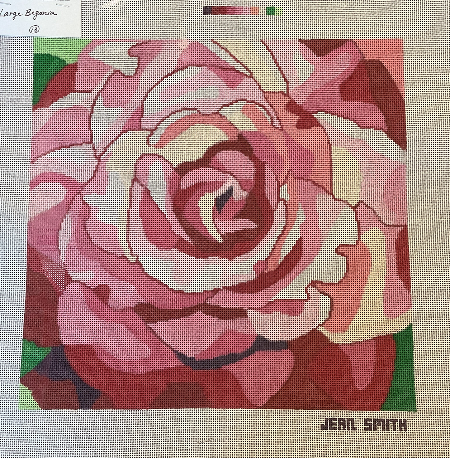 Large Begonia by Jean Smith