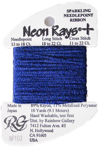 Neon Rays+- Dark Blue NP103