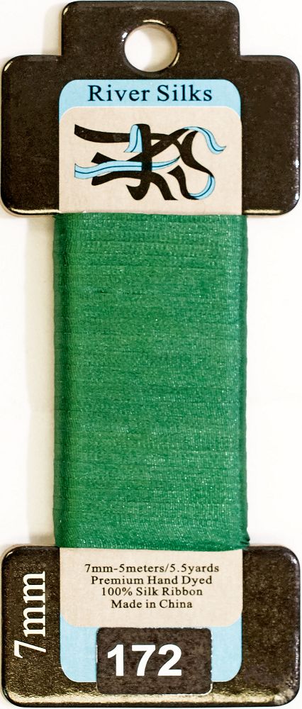 River Silks 7mm Green - 172