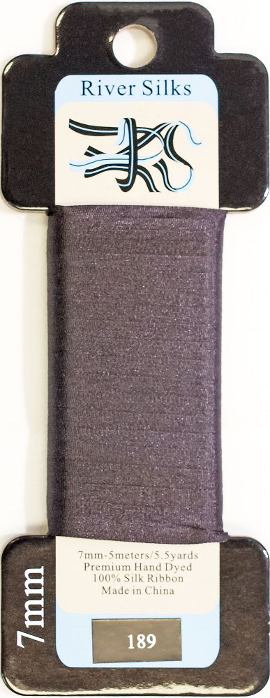 River Silks 7mm Black - 189