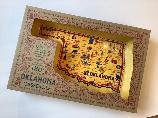 Oklahoma Shaped Casserole Dish