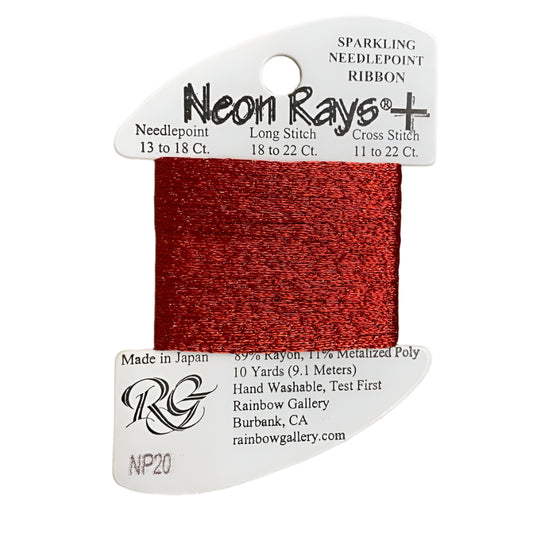Neon Rays+ - Red NP20