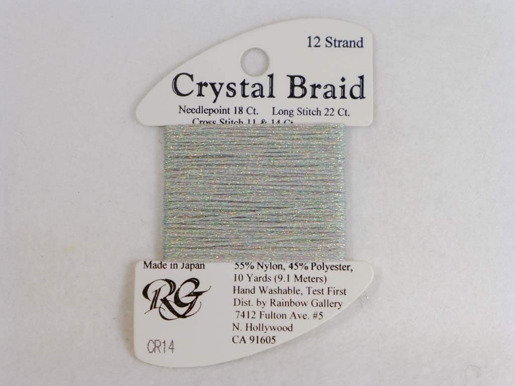 Crystal Braid- Green CR14