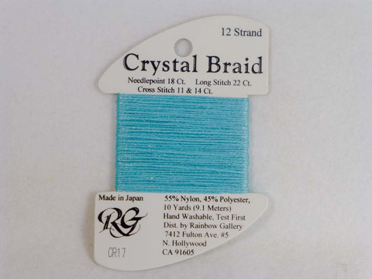 Crystal Braid- Tiffany Blue CR17