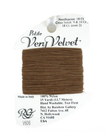 V606 Tan - Petite Very Velvet