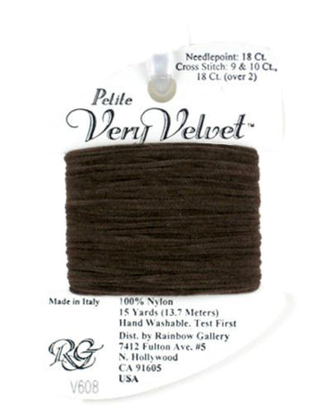 Petite Very Velvet Dark Brown - V608