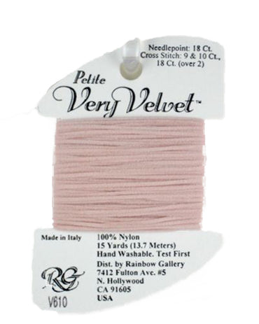 V610 Pink - Petite Very Velvet