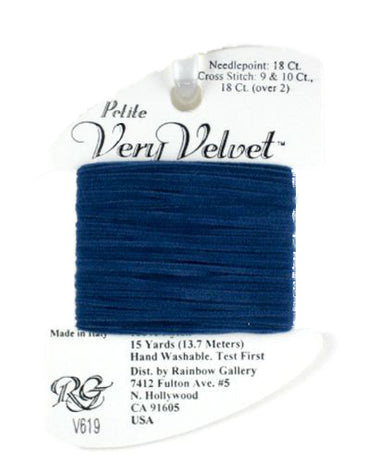 V619 Denim - Petite Very Velvet