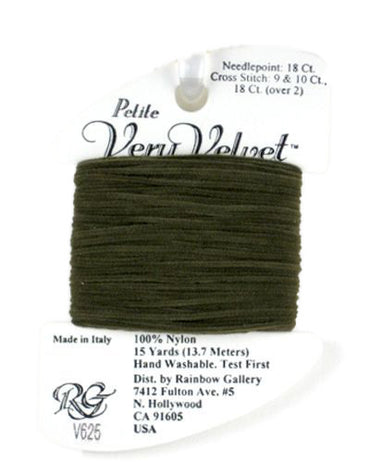 V625 Olive - Petite Very Velvet
