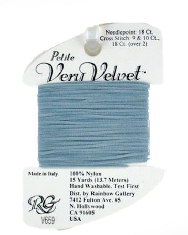 Petite Very Velvet Light Blue - V659