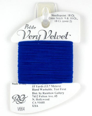 Petite Very Velvet Indigo Blue - V664