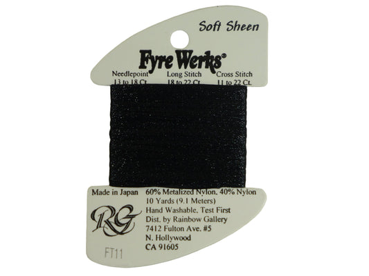 Fyre Werks Soft Sheen FT11 - Black