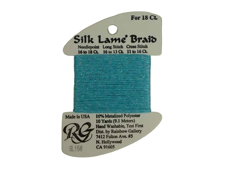 SL158 Capri | Silk Lame' Braid