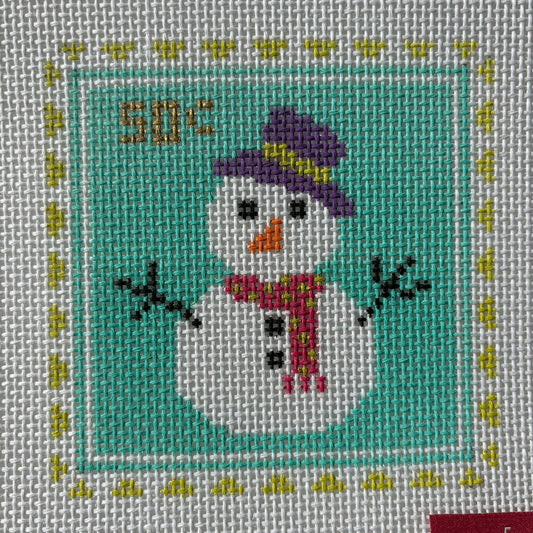 Snowman Stamp by Stitch Rock Designs