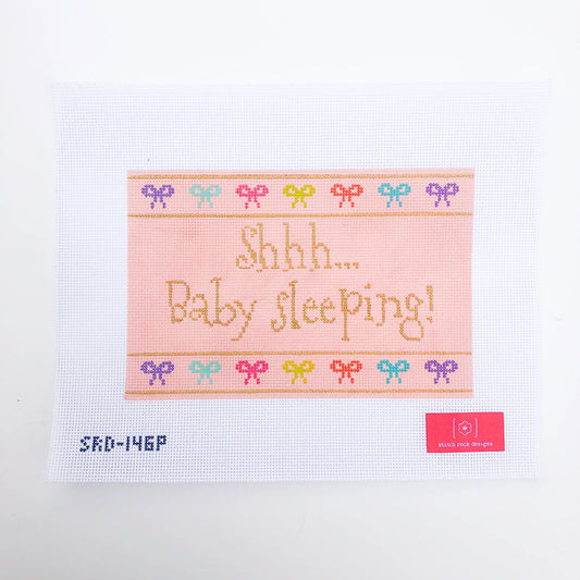 Shhh... Baby Sleeping Pink