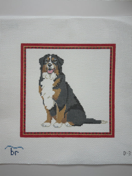Bernese Mountain Dog by Blue Ridge Stitchery
