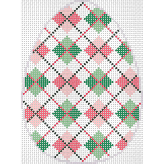 Argyle Egg by The Collection Designs
