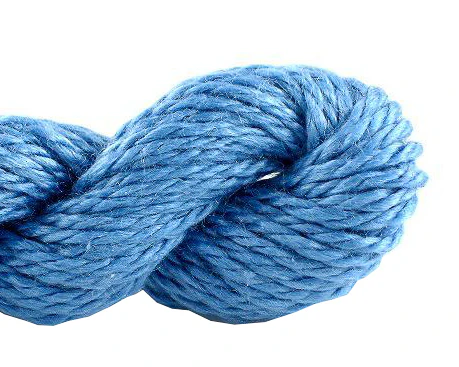 114 - Sacre Blue - Silk & Ivory