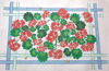 RW-04 Rug/Wall Hanging- Red Geraniums