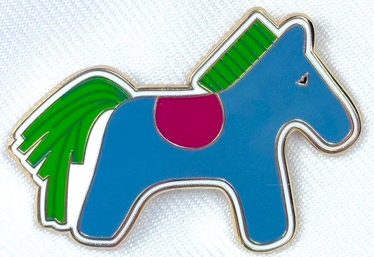Accoutrement Designs Hermes Horse Needle Minder (Blue)